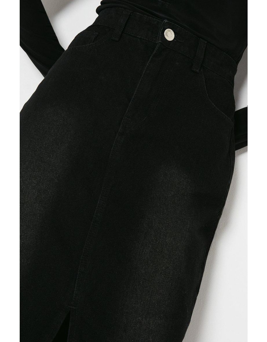Midaxi Denim Skirt - 3