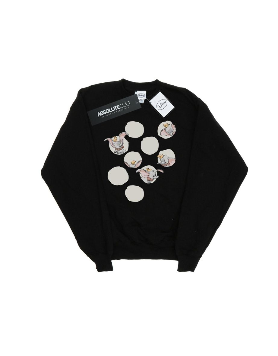 Disney Boys Dumbo Peekaboo Sweatshirt - Black