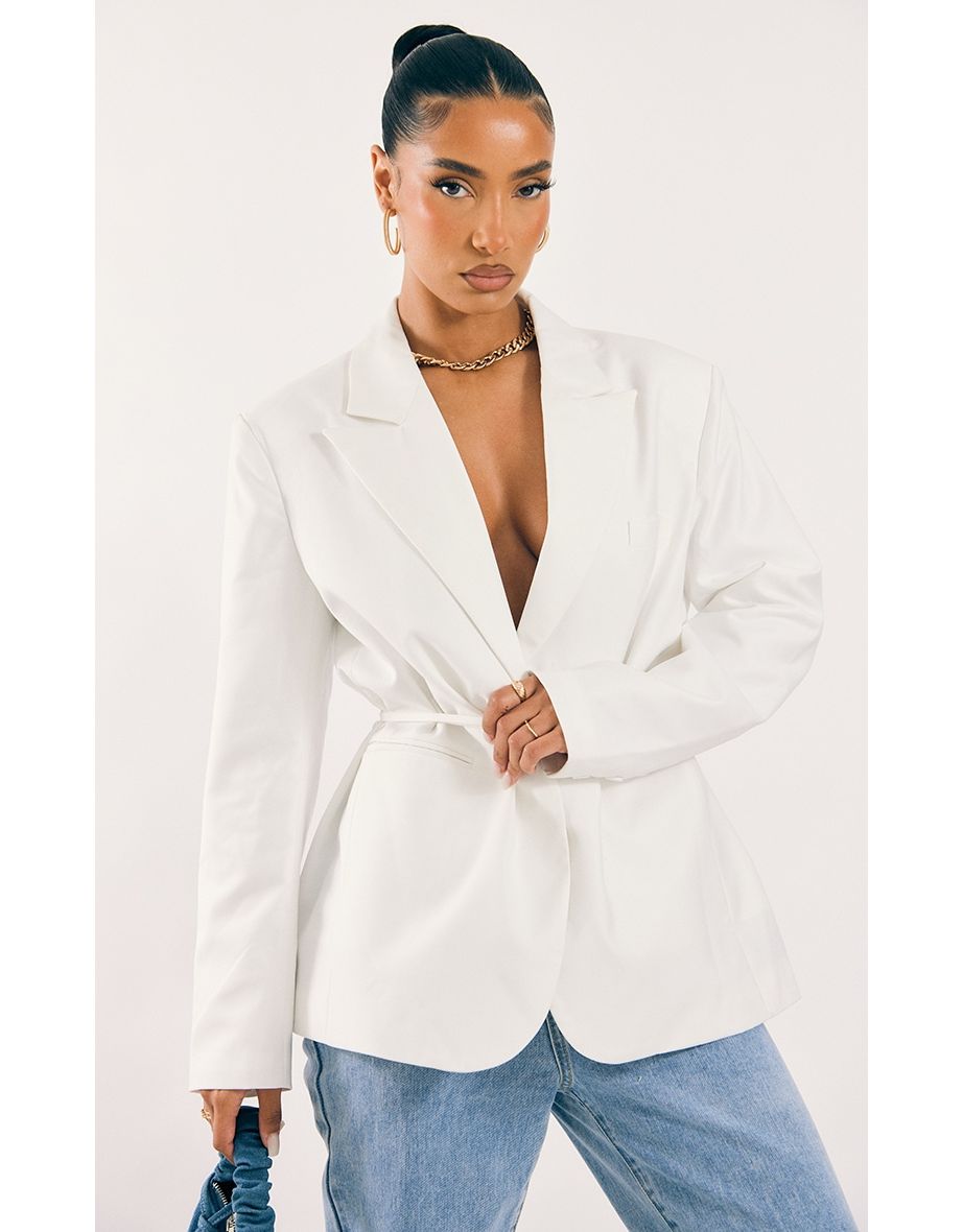 Plt white sale blazer