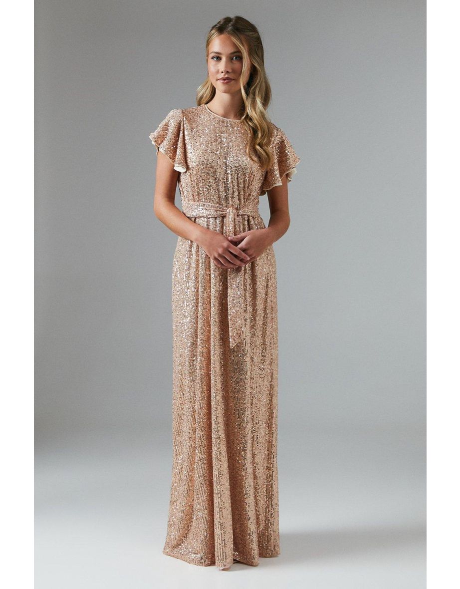 Coast sparkly dress top