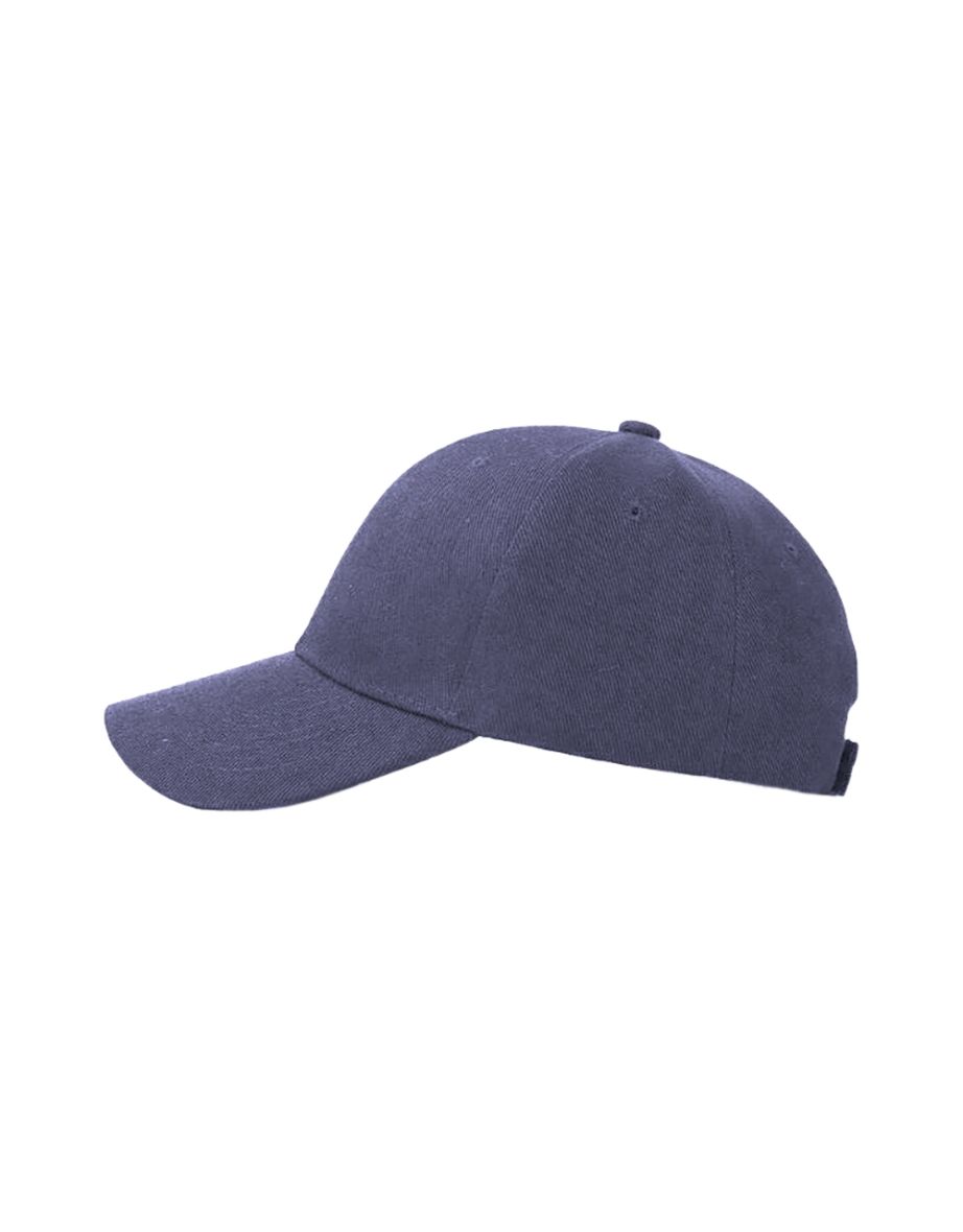 Result Unisex Plain Baseball Cap (Pack of 2) - Navy Blue - 1