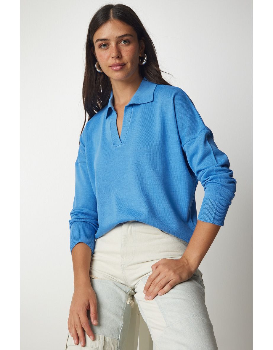 Sweater - Dark blue - Regular fit