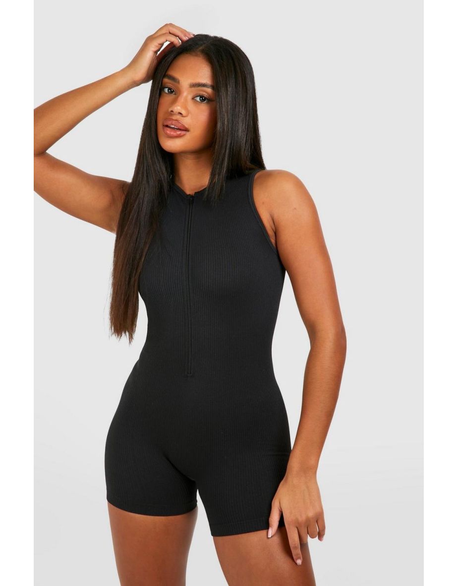 Black unitard playsuit shop
