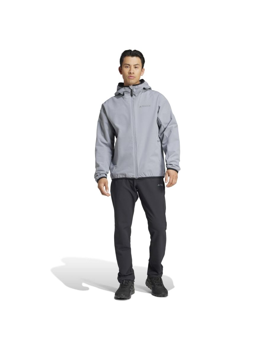 Men's adidas TERREX Multi Cold.Rdy Softshell Jacket in Grey