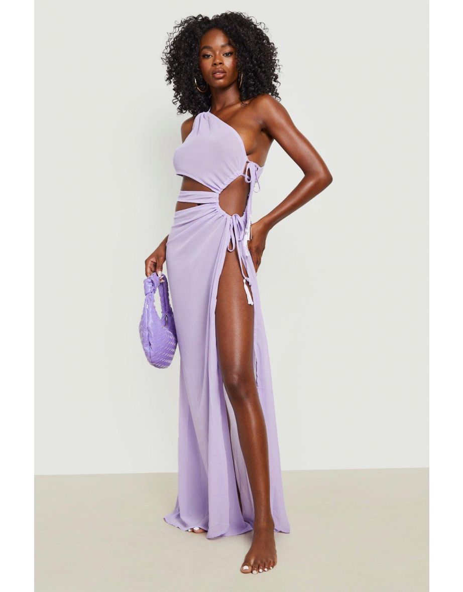 Lilac beach dress online