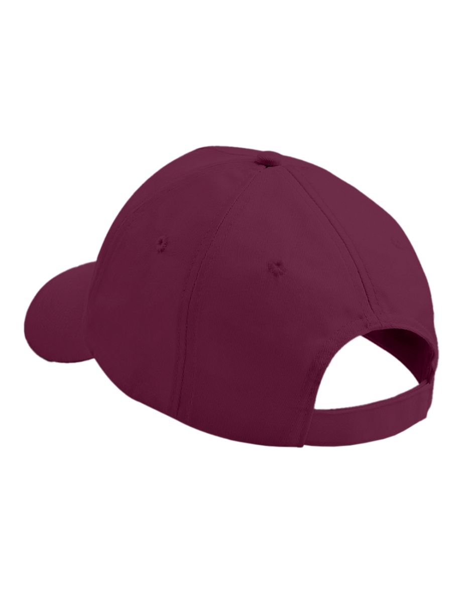 Beechfield Unisex Plain Original 5 Panel Baseball Cap - Burgundy - 1