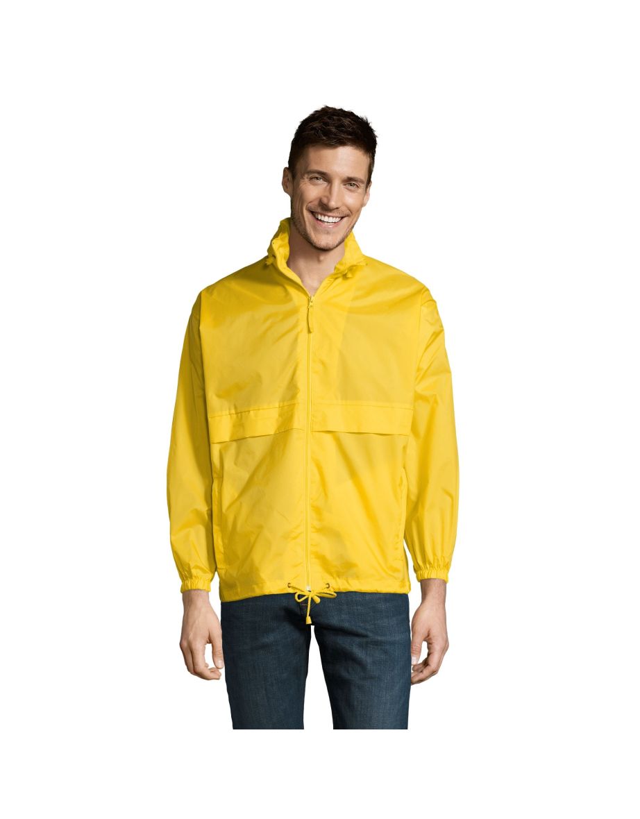 SOLS Surf Windbreaker Lightweight Jacket - Gold