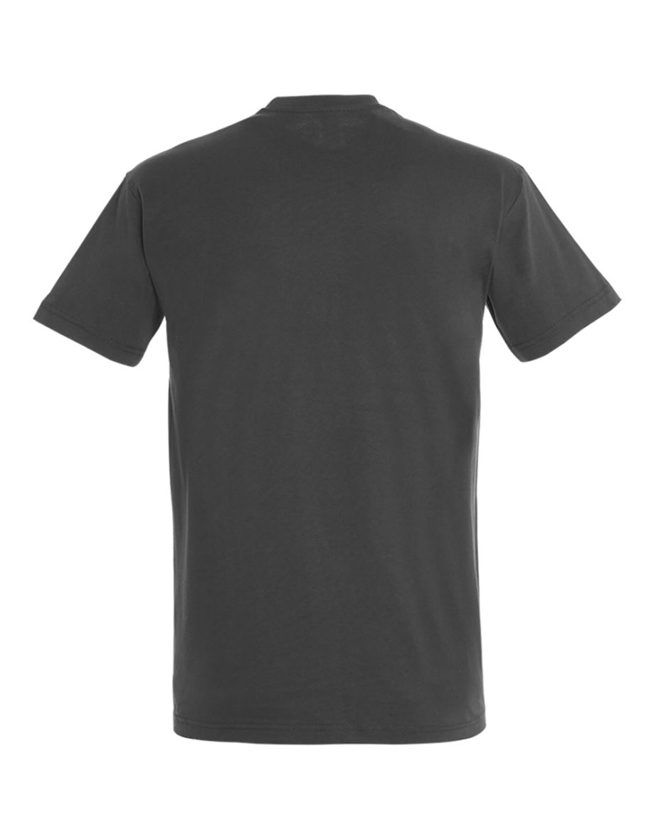 SOLS Mens Imperial Heavyweight Short Sleeve T-Shirt - Dark Grey - 1
