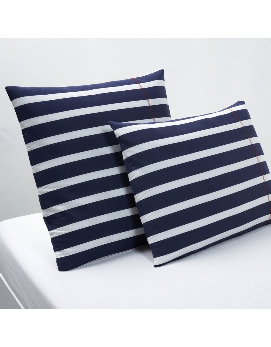 MALO Striped Cotton Pillowcase