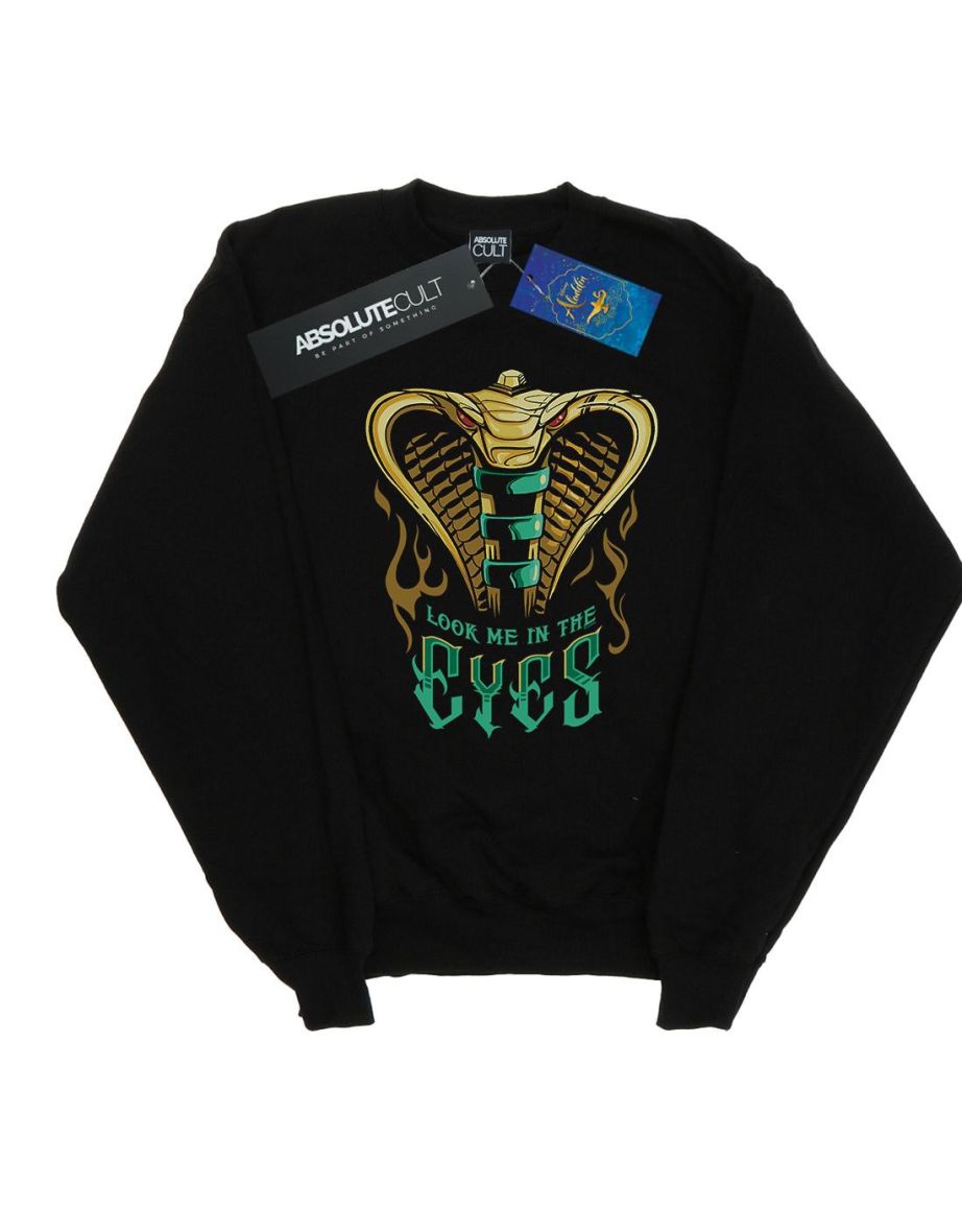 Disney Boys Aladdin Movie Jafar Snake Eyes Sweatshirt - 1