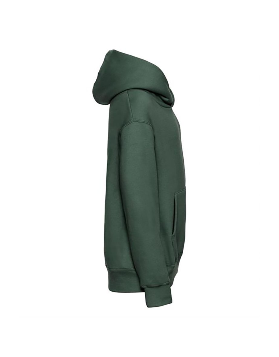 Jerzees Schoolgear Childrens/Kids Hoodie - Bottle Green - 2