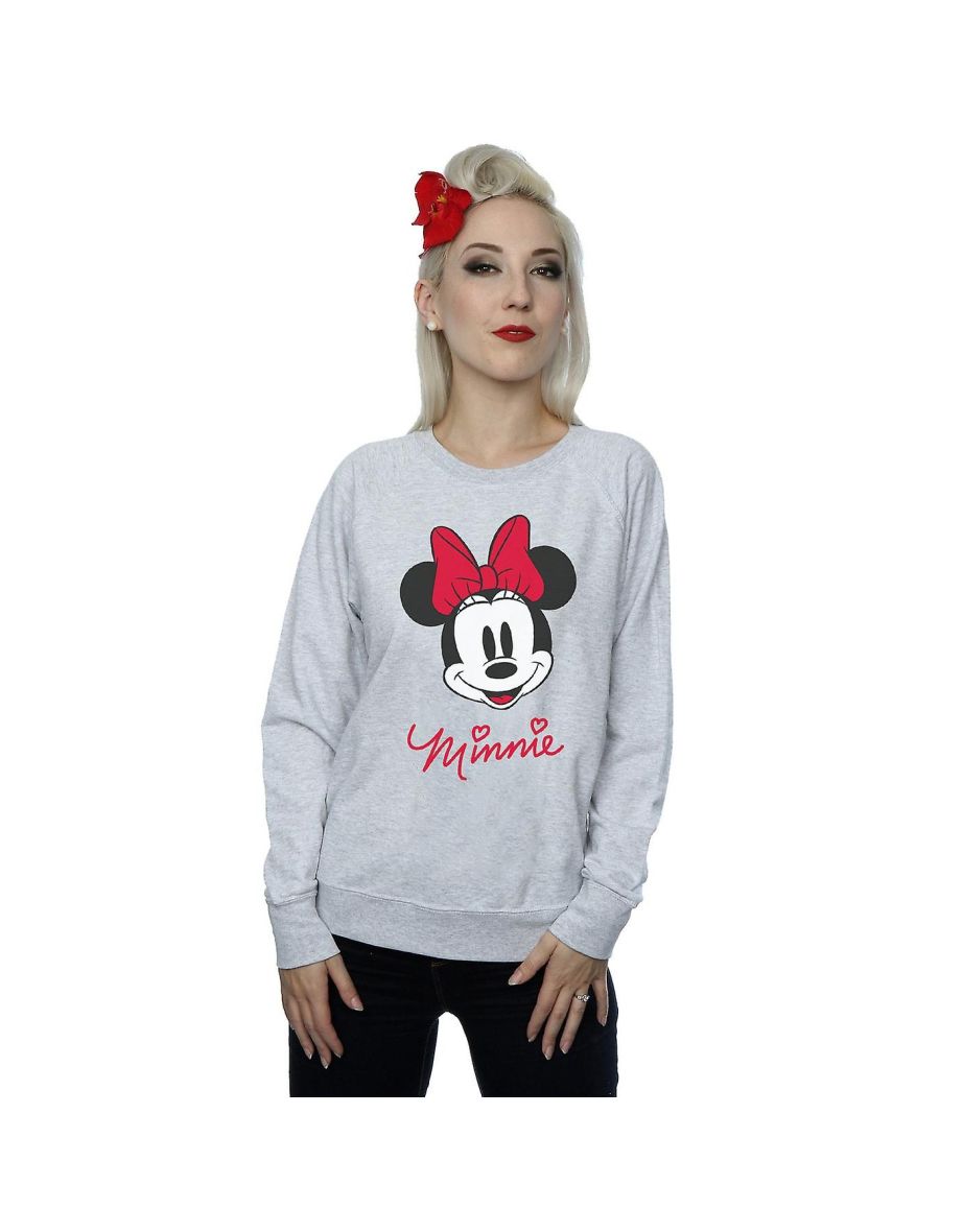 Women's minnie clearance mouse sweatshirt