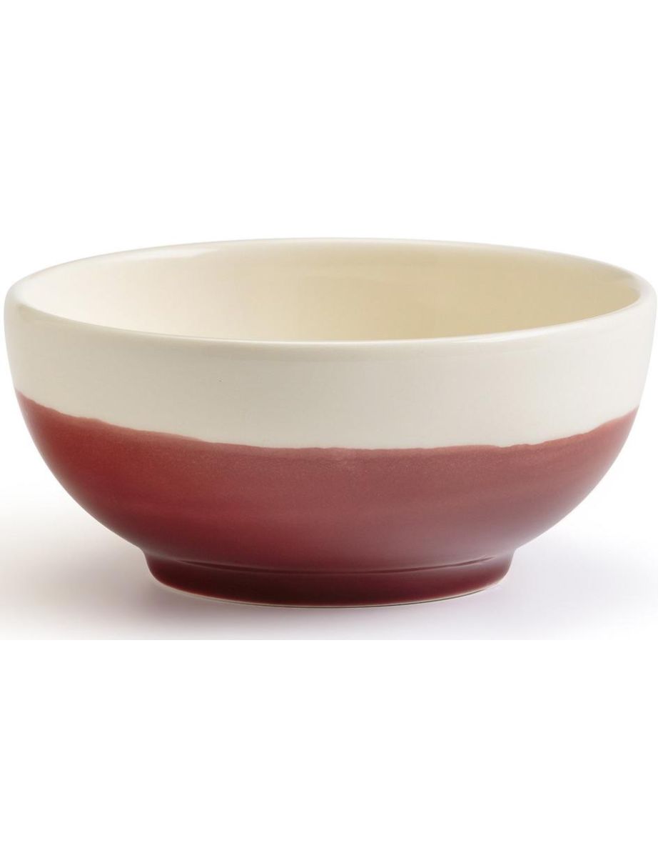 Set of 4 Zalato Two-Tone Earthenware Bowls