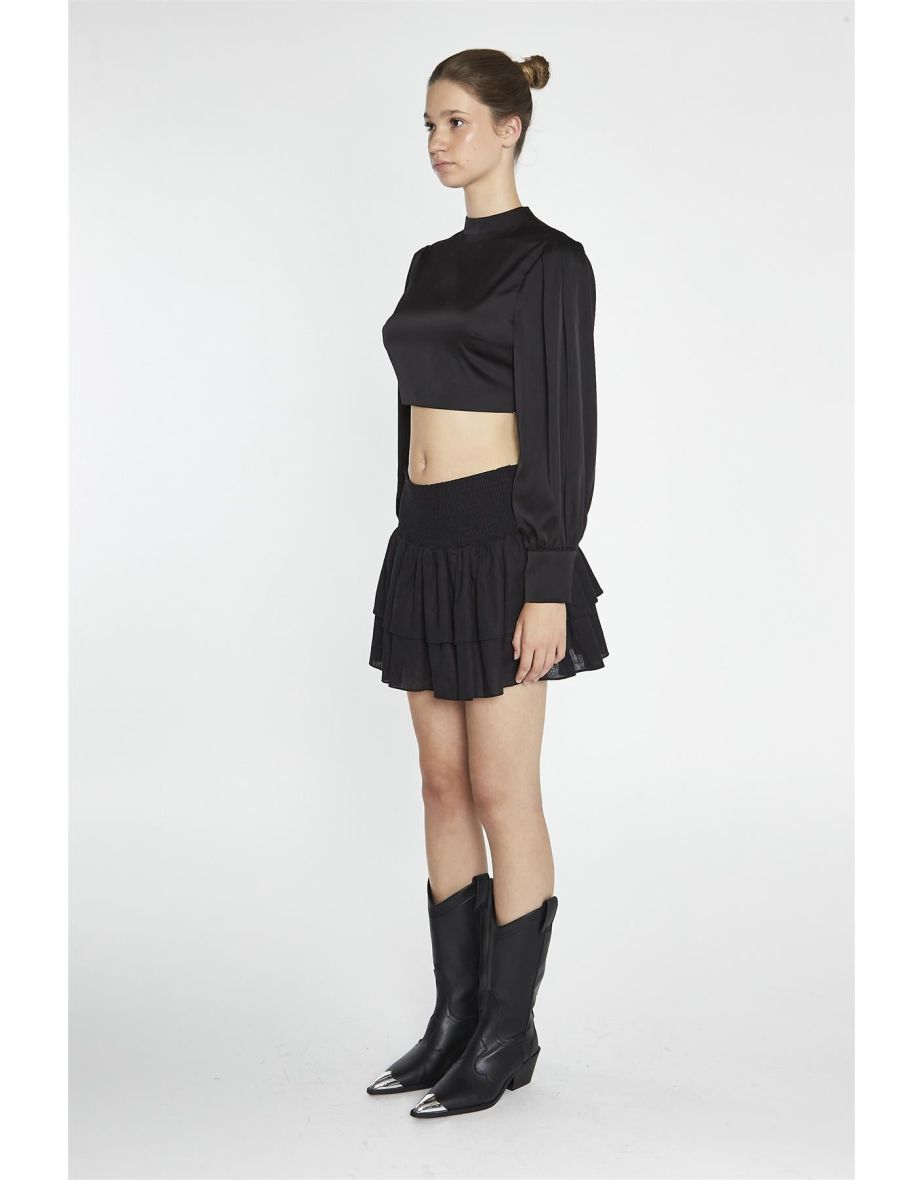 Black RaRa Mini-Skirt - 3