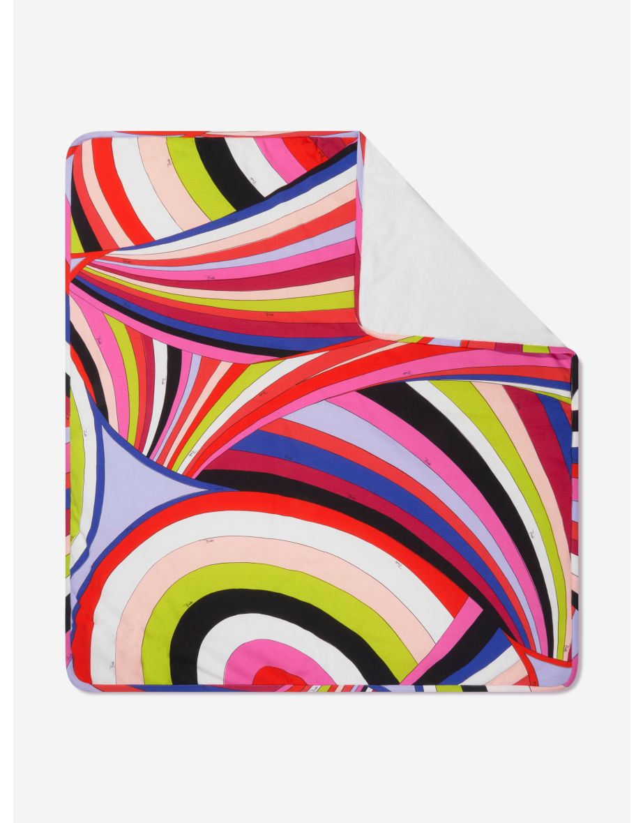 Emilio Pucci blanket with abstract print