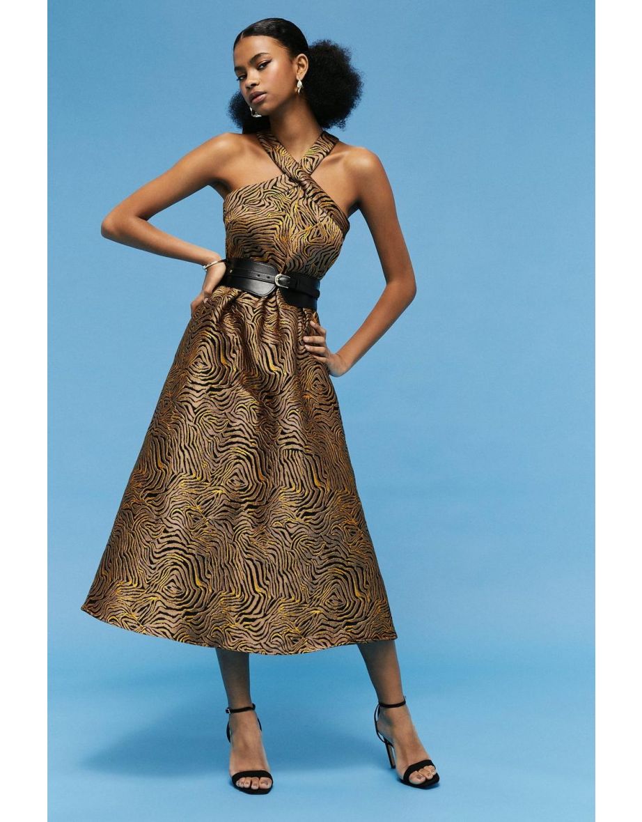 Coast animal print dress hot sale