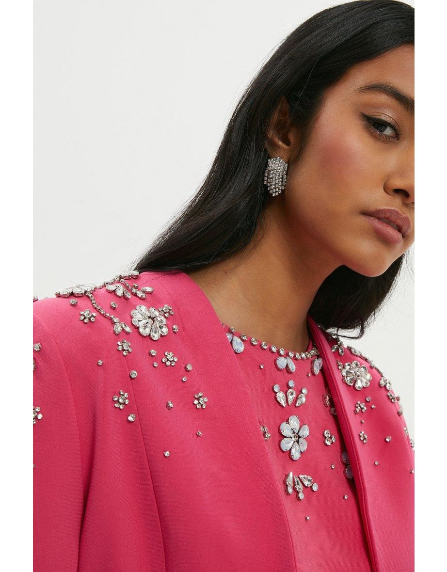 Embellished Crop Jacket - 2