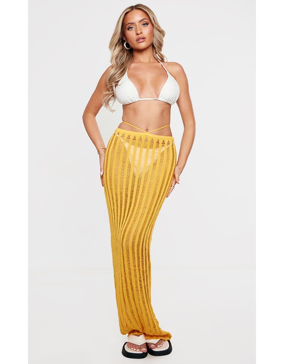 Petite maxi hotsell skirt yellow