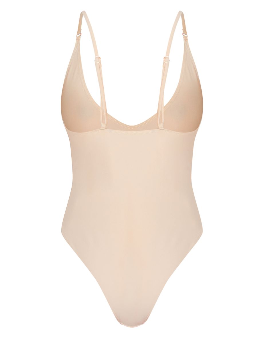 Stone Low Scoop Basic Swimsuit - 4