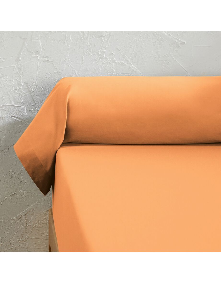 Scenario Plain 100% Cotton Bolster Pillowcase - 1