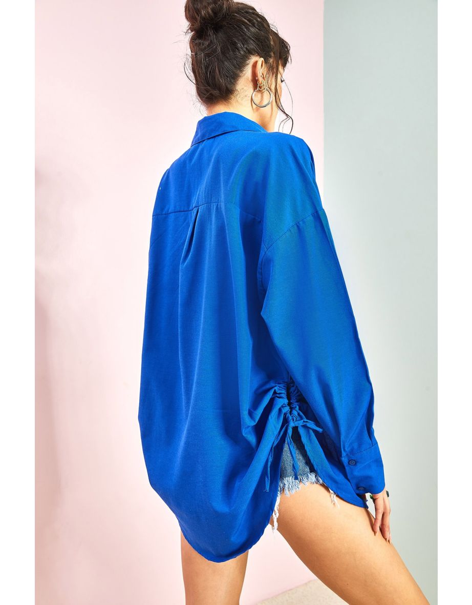 Women's Pleated Shirt - 7