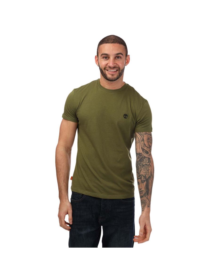 Men's Timberland Short Sleeve T-Shirt in Green