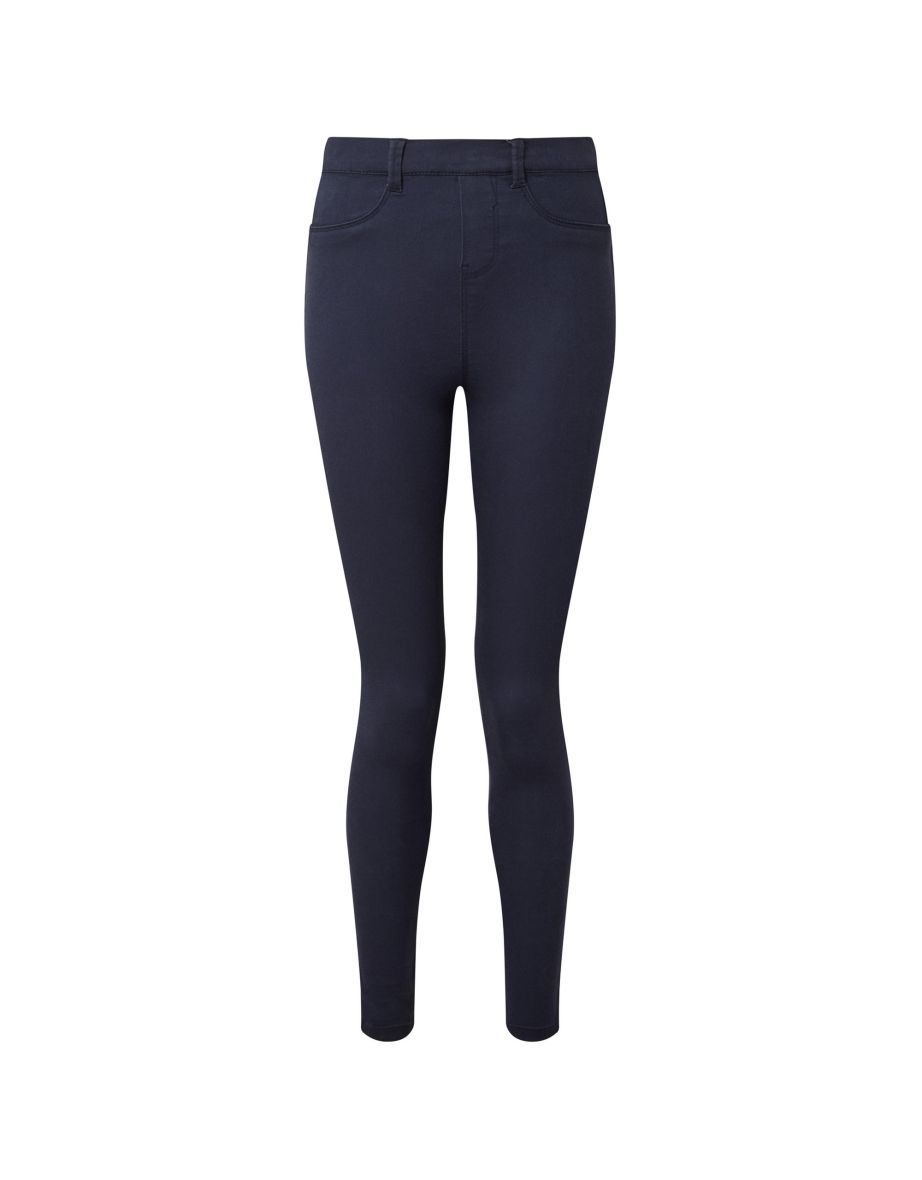 Asquith & Fox Womens/Ladies Classic Fit Jeggings - Navy