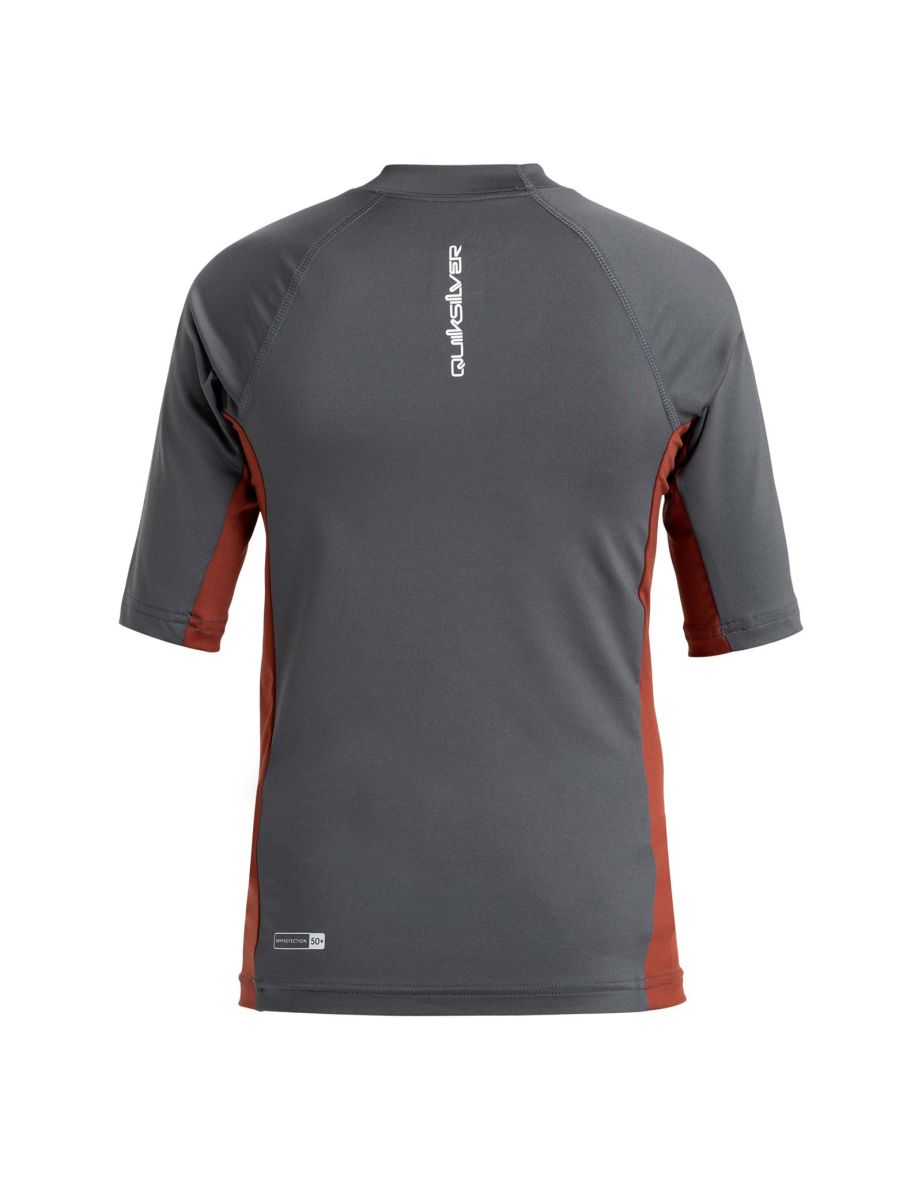 Quiksilver Kids Comp Youth Short Sleeve Rash Vest - 1