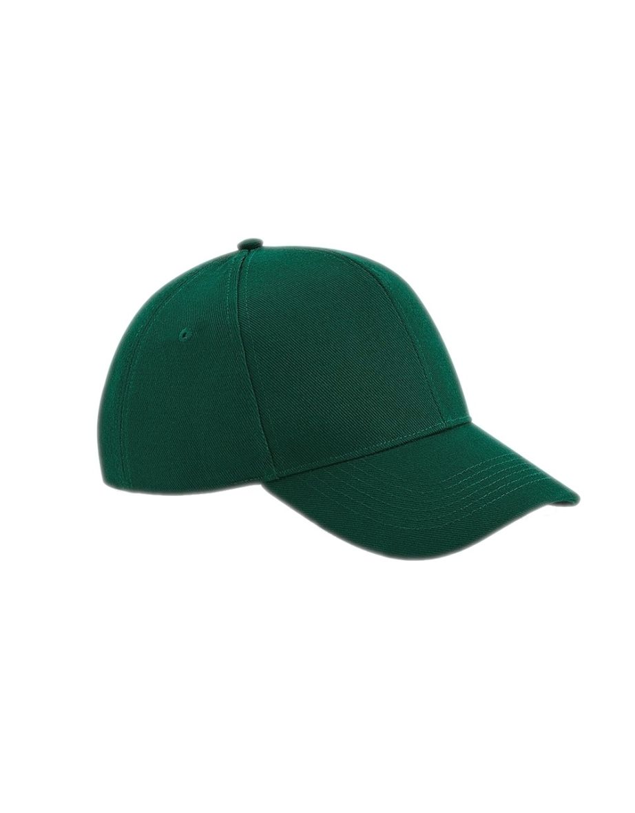 Beechfield Unisex Ultimate 6 Panel Cap - Bottle Green