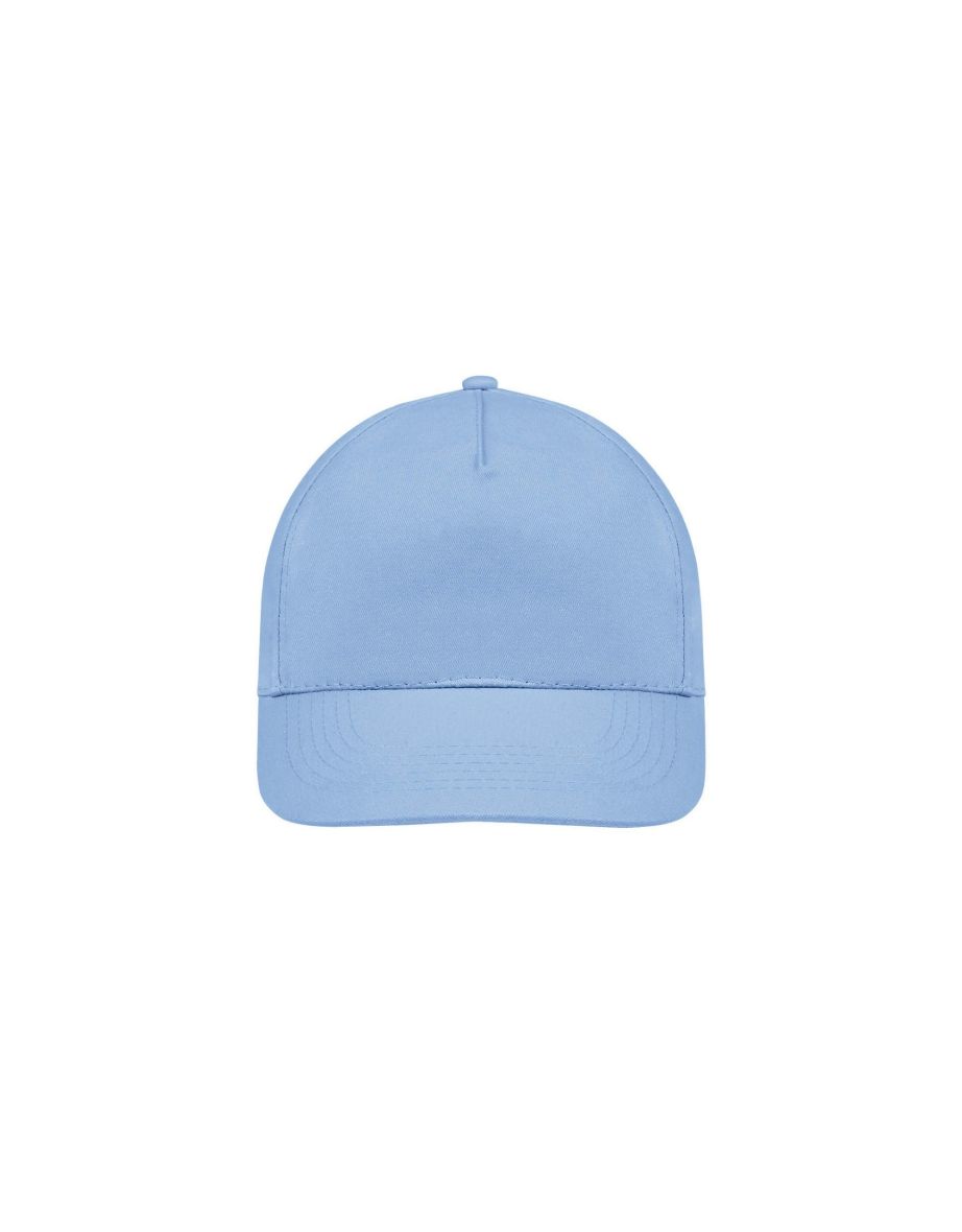 SOLS Unisex Sunny 5 Panel Baseball Cap - Sky Blue - 2