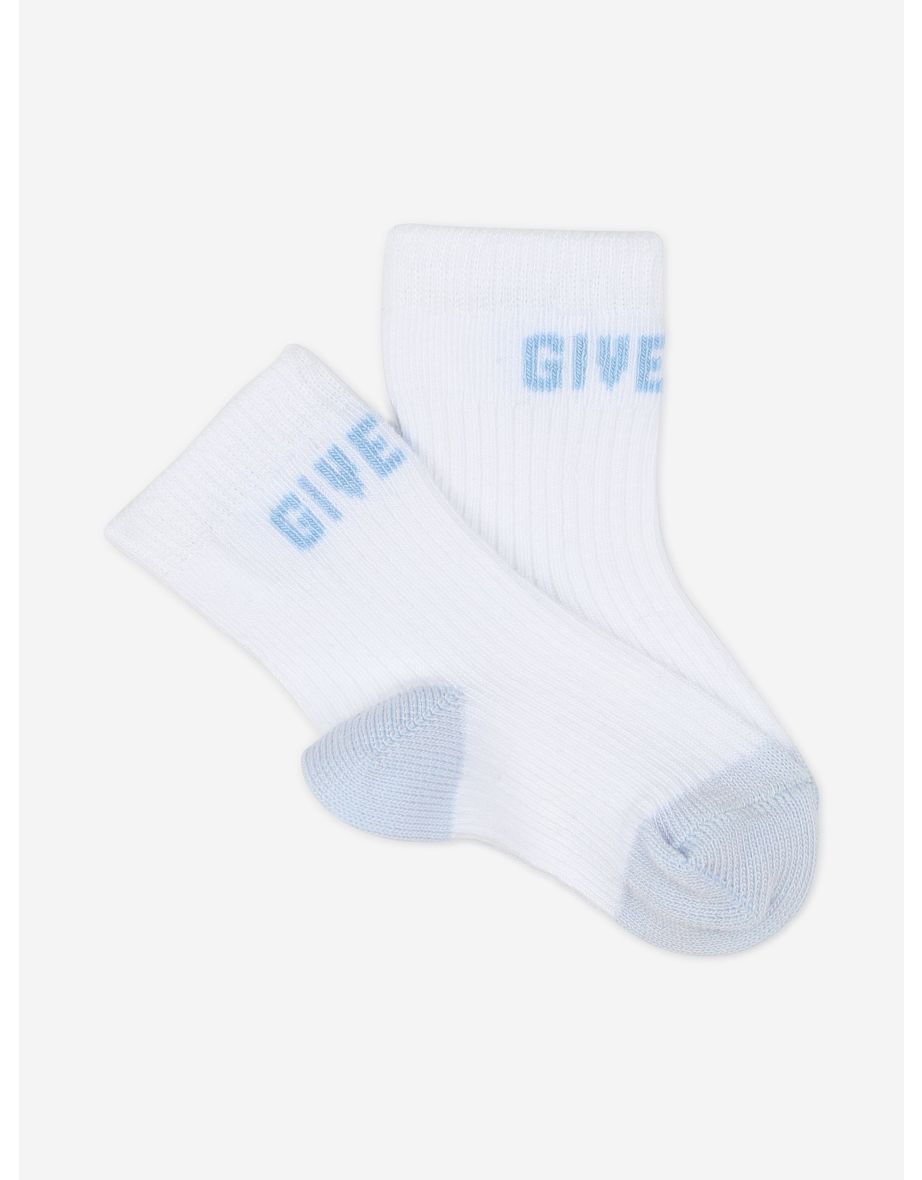Givenchy Baby Boys 2 Pairs Of Socks Set in Blue - 2