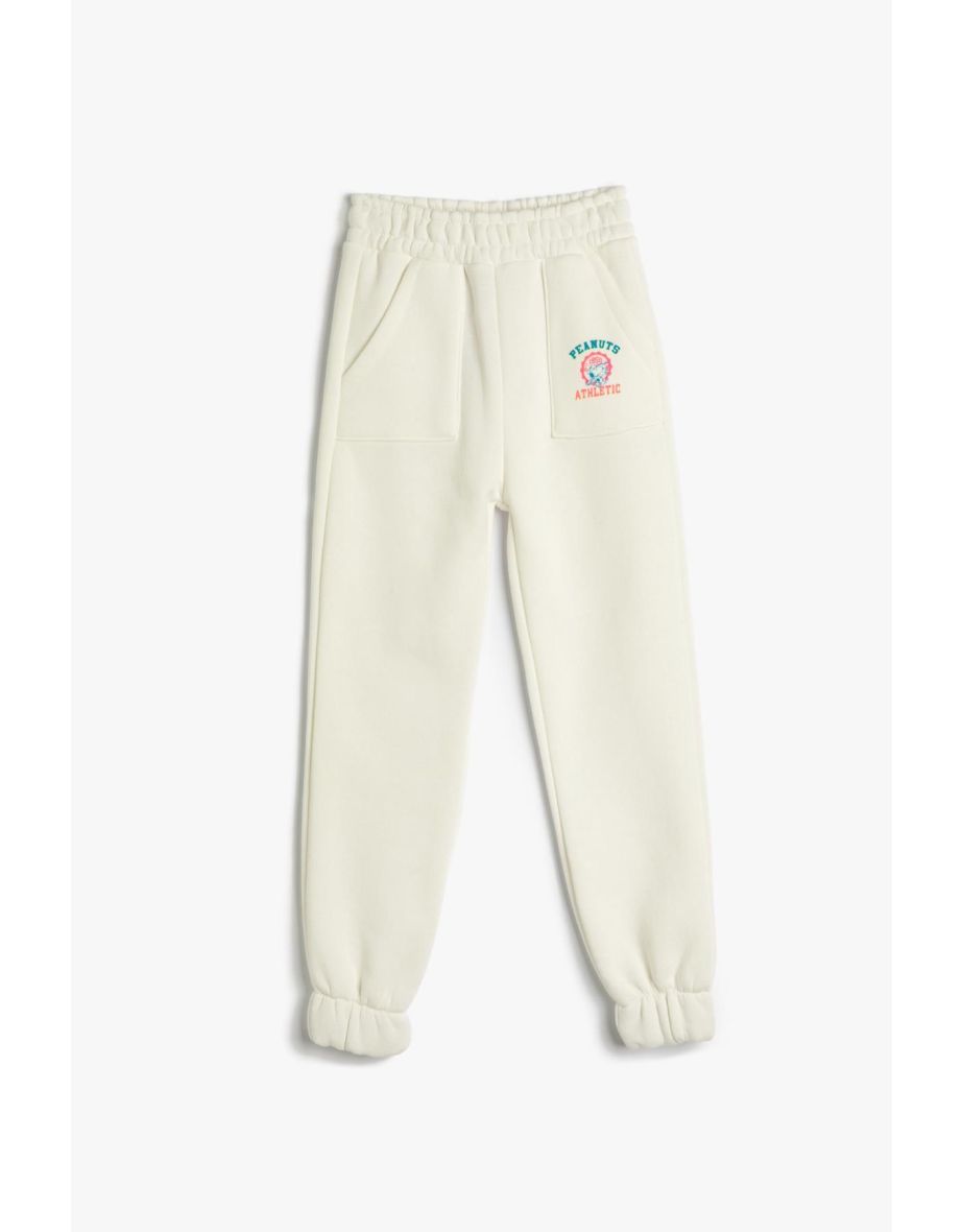 Girl's White Sweatpants