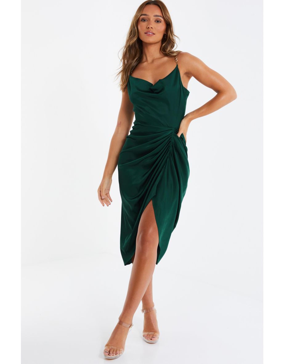 Quiz green dress debenhams best sale