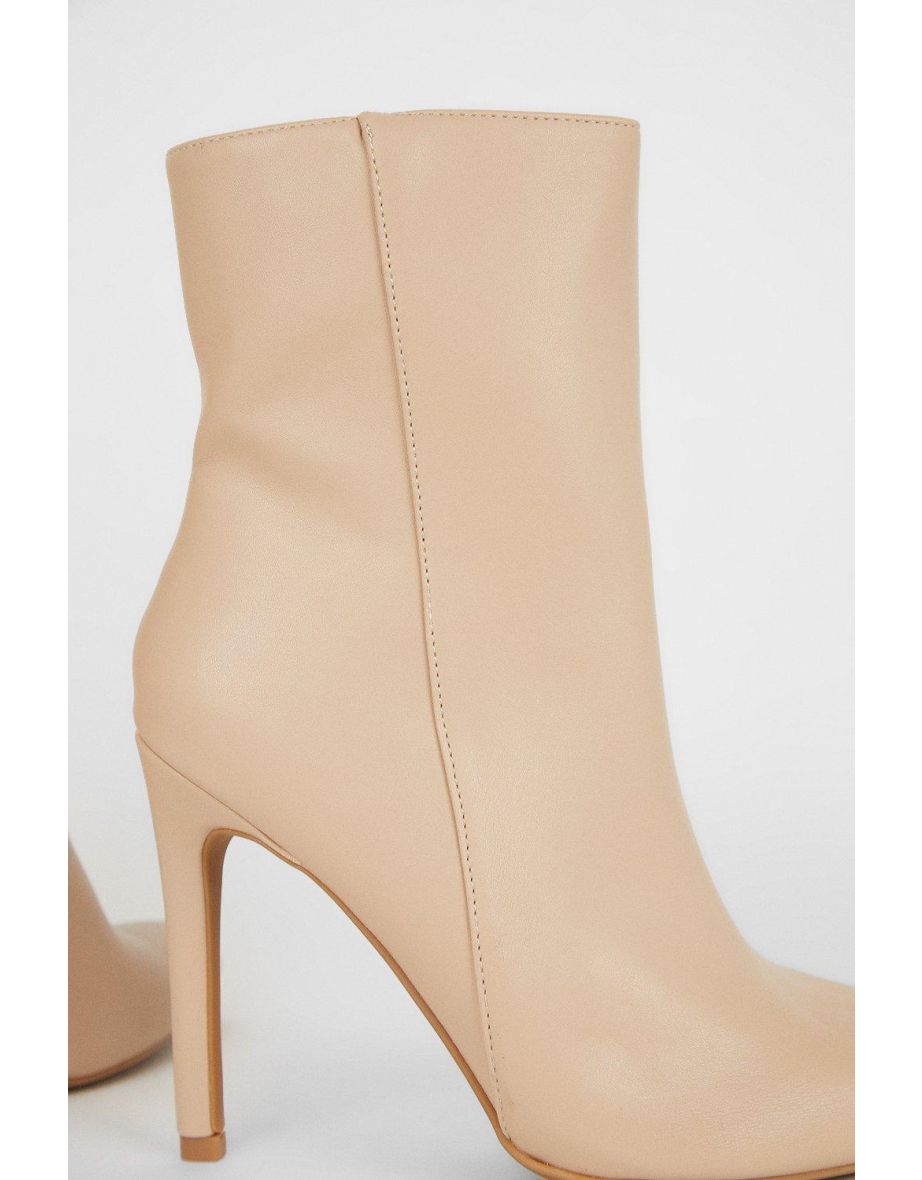 Faith: Madison Pointed Stiletto Ankle Boots - 3