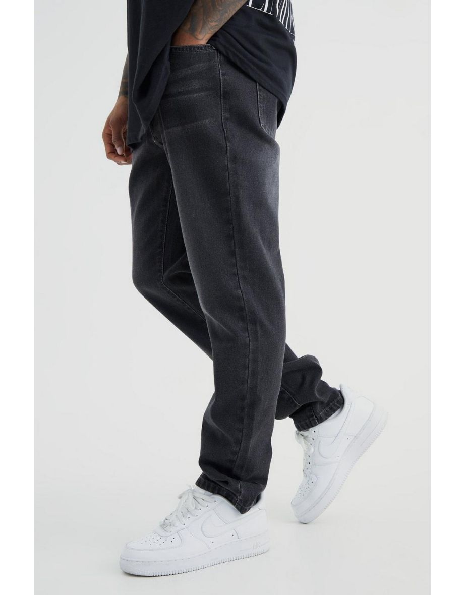 Slim Rigid Jean - charcoal