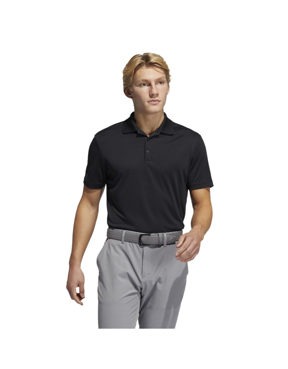 Adidas Mens Polo Shirt - Black - 1