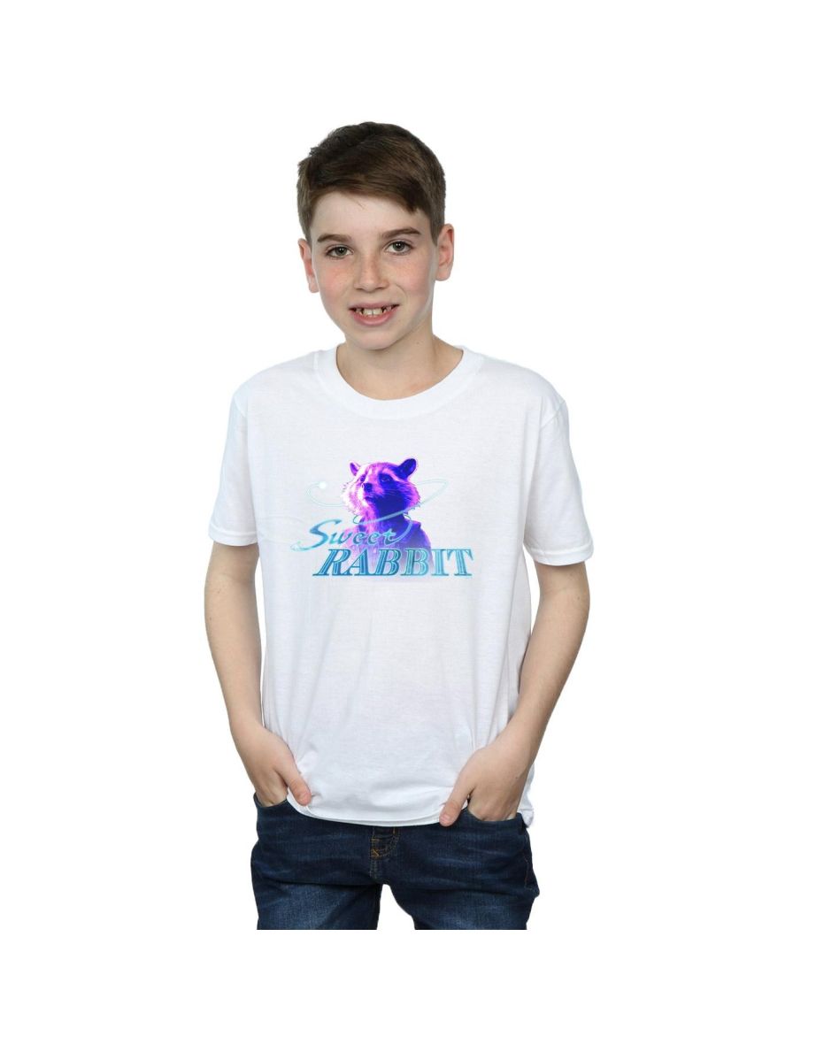 Marvel Boys Avengers Infinity War Sweet Rabbit T-Shirt - White