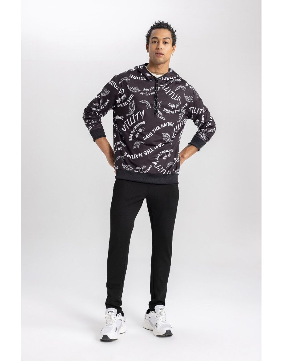 Fit Standard Fit Patterned Scuba Diving Fabric Athlete Hoodie B4511ax24sp