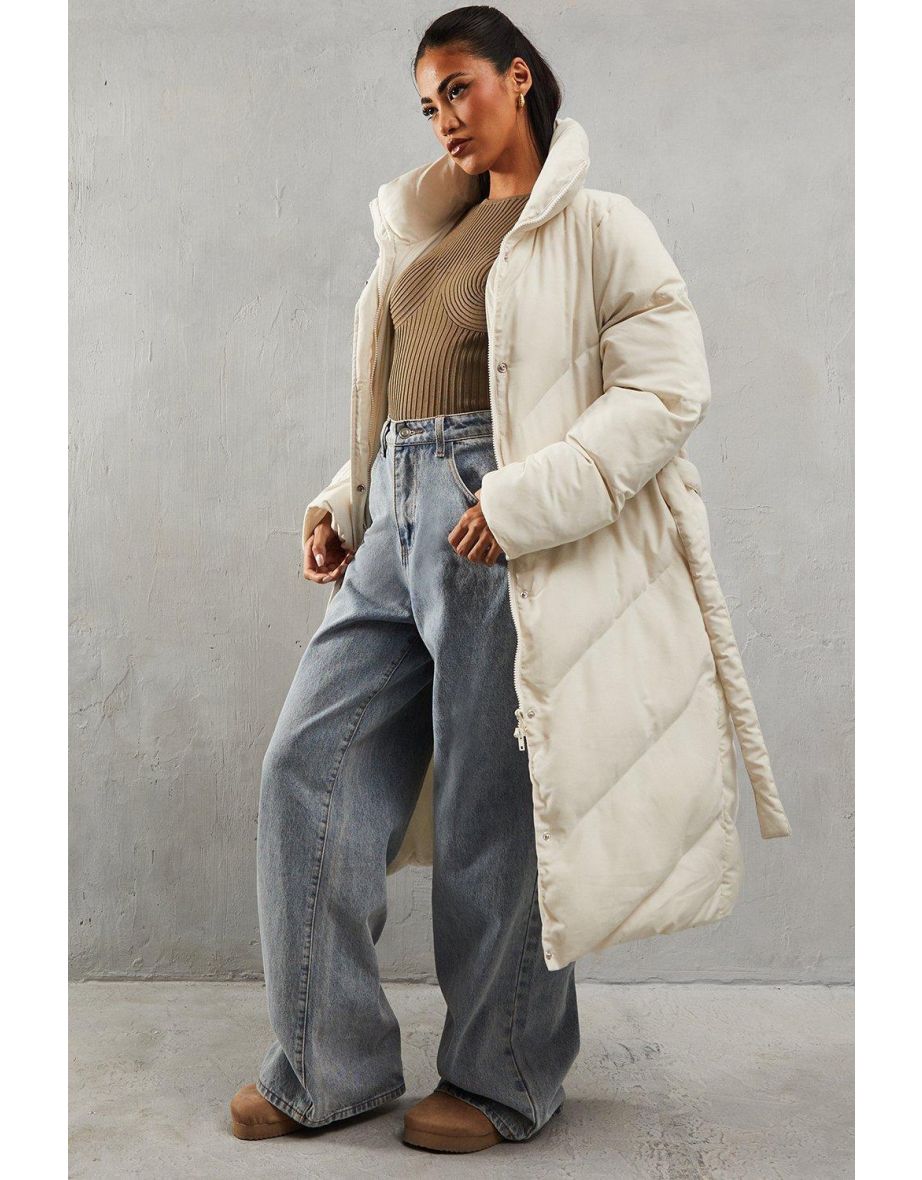 Padded Maxi Duvet Coat