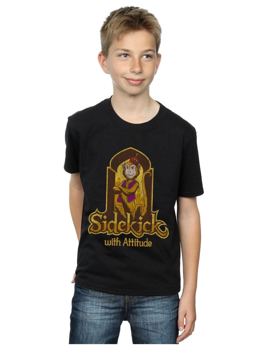 Disney Boys Aladdin Movie Abu Sidekick With Attitude T-Shirt