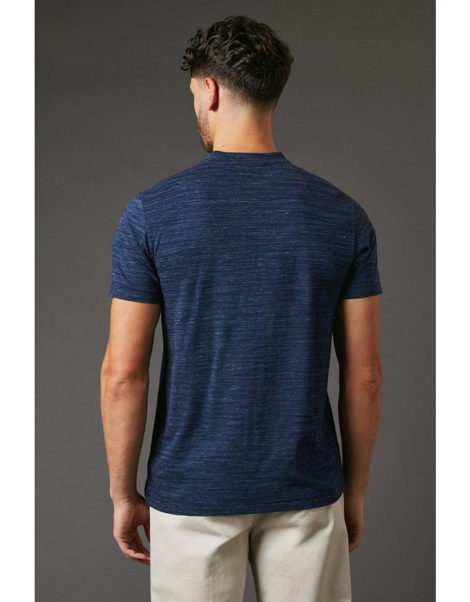 Portland Stripe Grandad T-shirt - 3