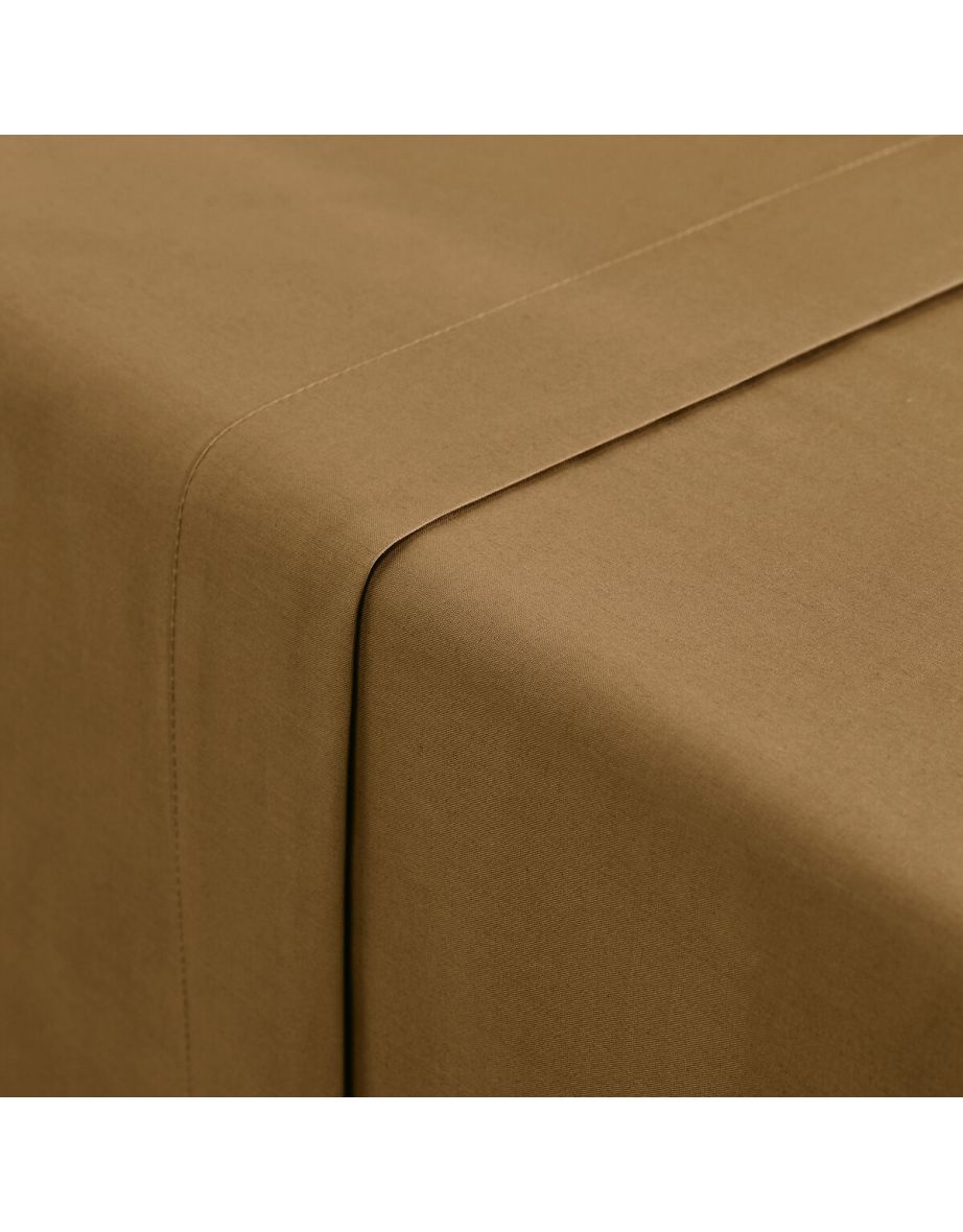 Scenario Plain 100% Cotton 200 Thread Count Percale Flat Sheet - 2