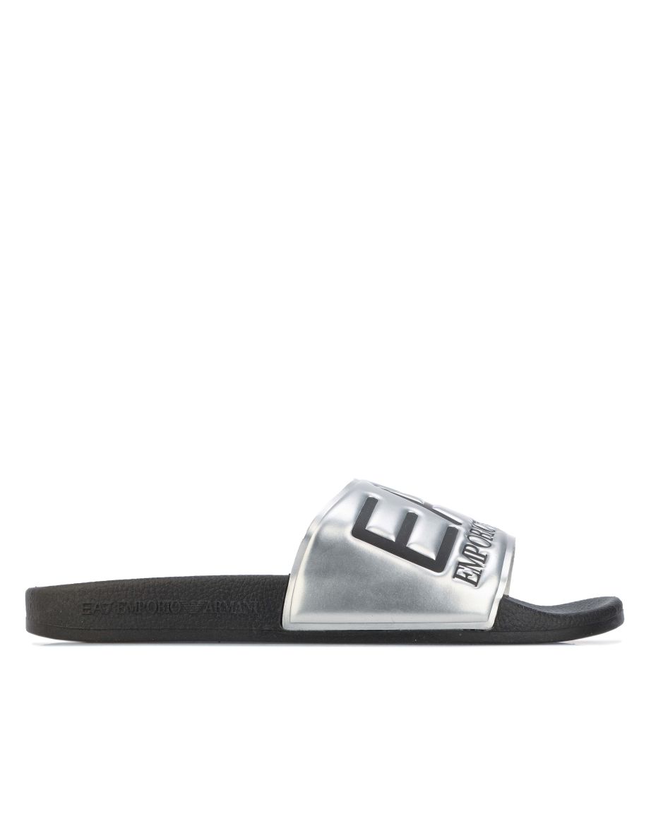 Mens ea7 sliders hot sale