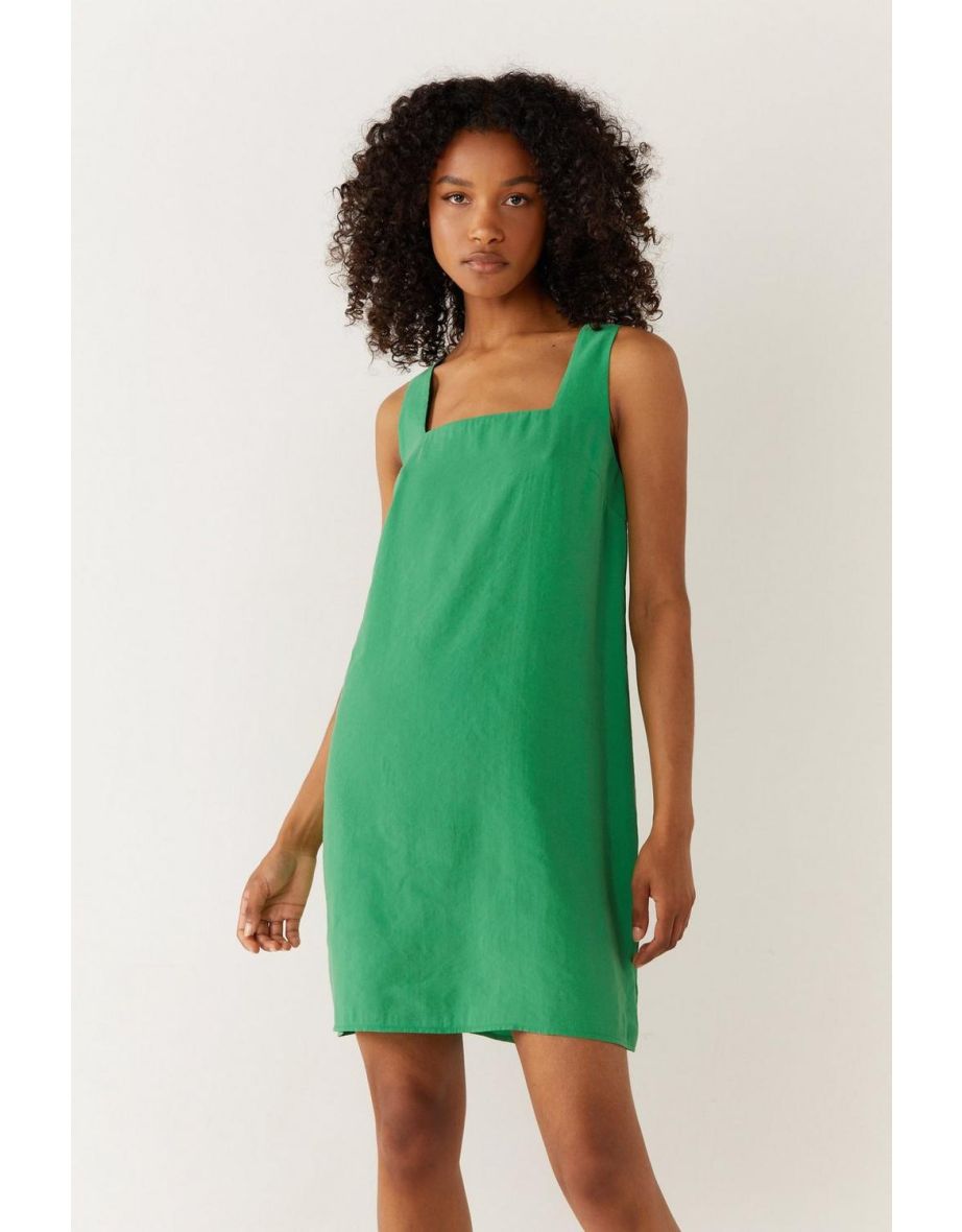 Strappy square hotsell neck dress