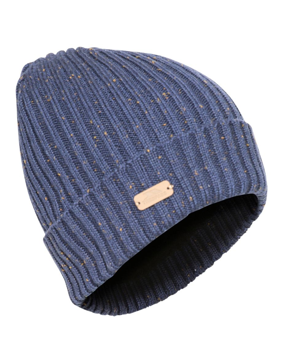 Trespass Mens Mateo Slouch Hat - Navy Fleck