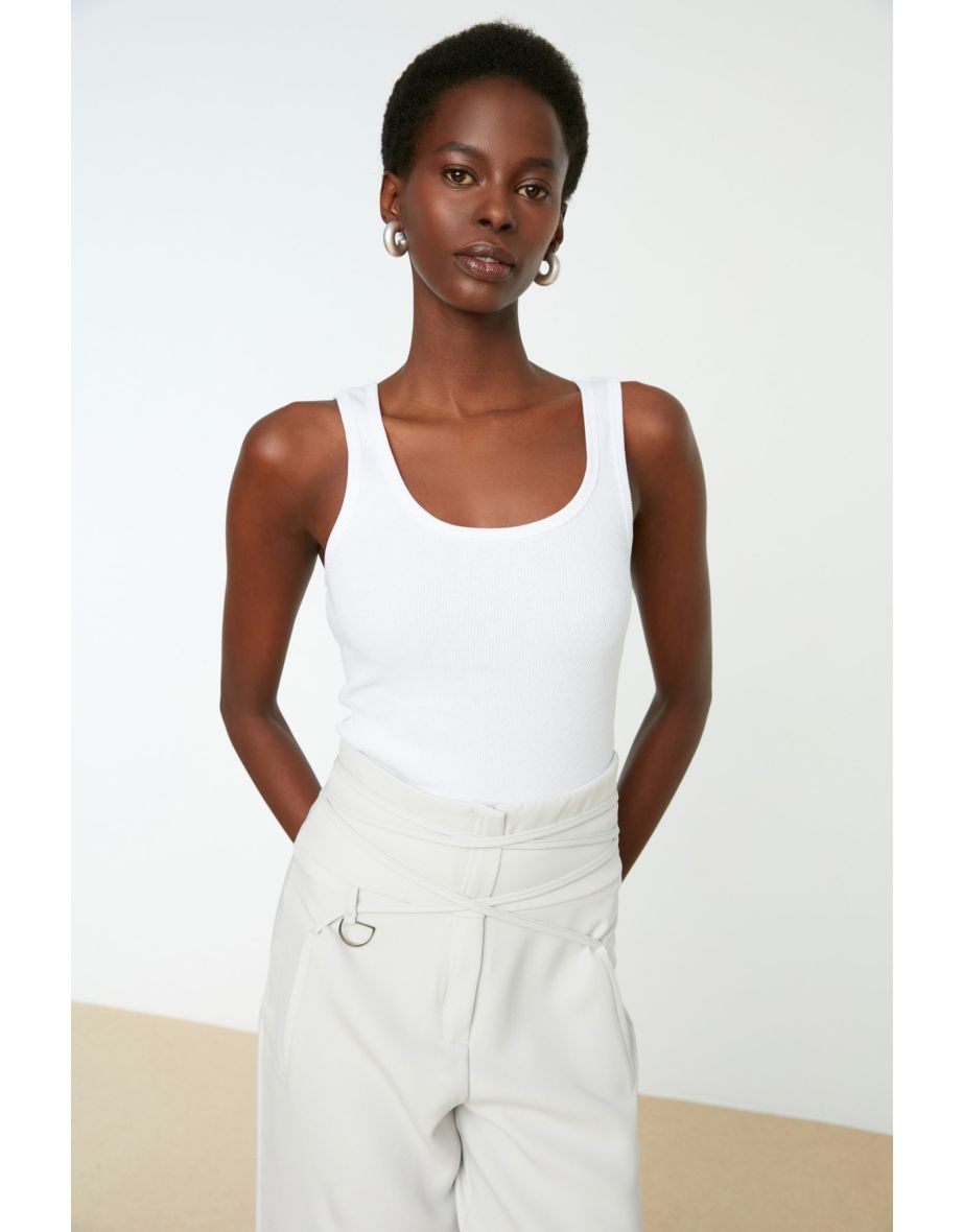 Camisole - White - Regular fit