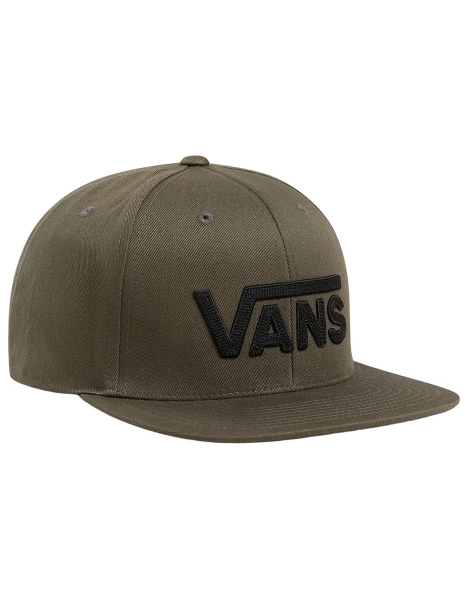 Vans Adults Drop V ll Snapback Adjustable Casual Flat Peak Baseball Hat Cap