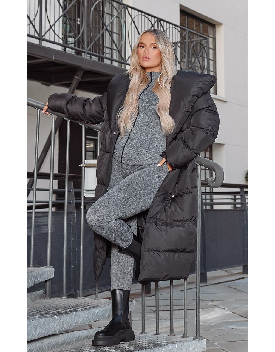 Maxi length puffer coat hotsell