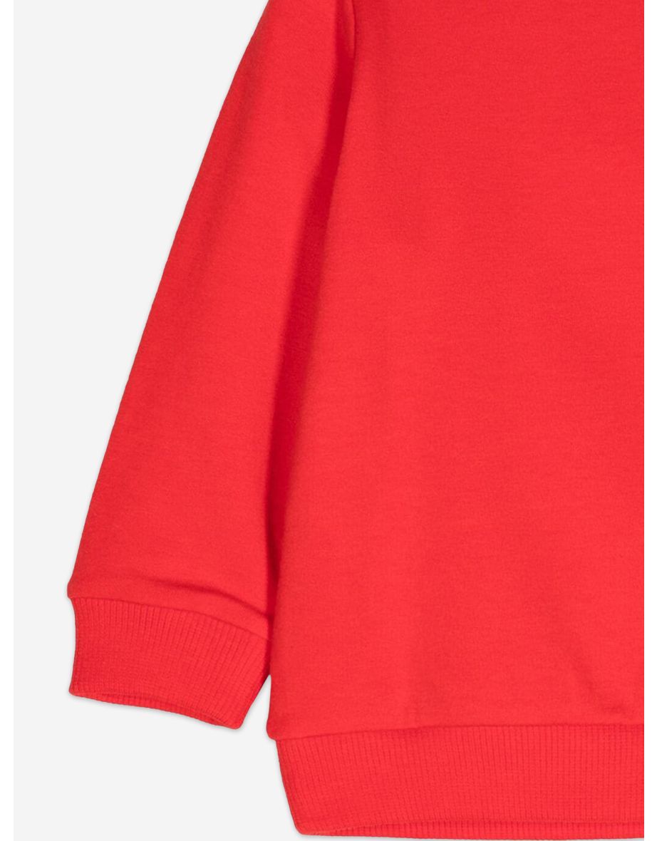 Moschino Baby Sledge Bear Sweatshirt in Red - 3