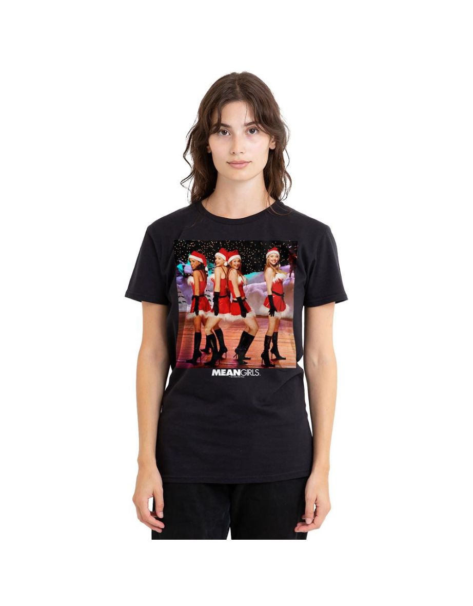 Mean Girls Unisex Adult Christmas T-Shirt - Black